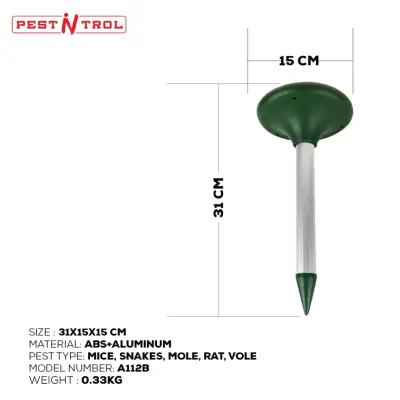 Solar Mole Repeller A112B
